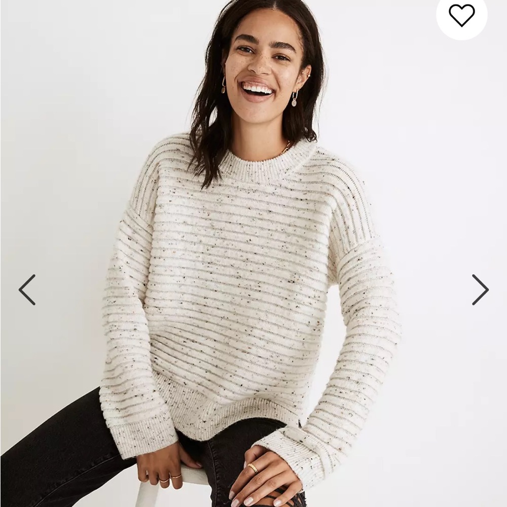 Madewell Donegal Elsmere Pullover Sweater Small NC651